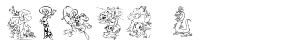Pixar 1 font preview
